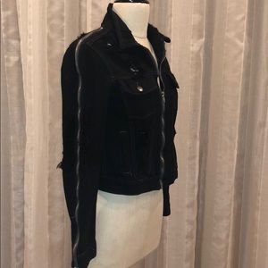 Calmar Romeo Distressed Black Demim Jacket